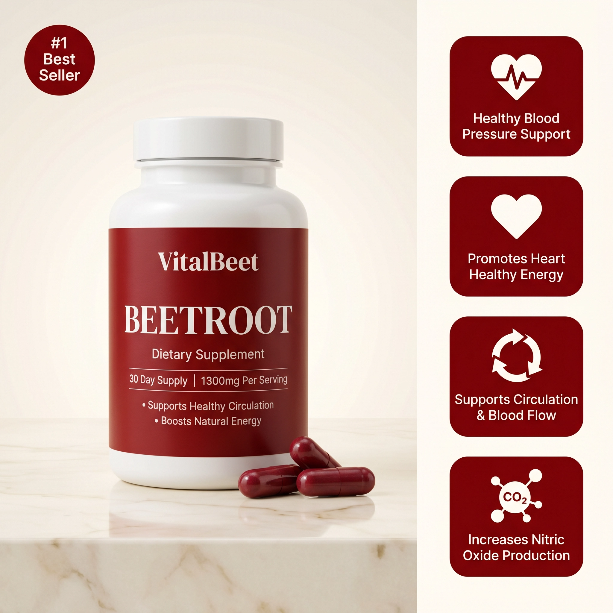 VitalBeet Beetroot Capsules (Copy)